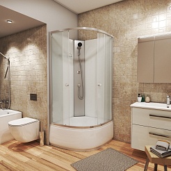 Niagara Душевая кабина Eco E90/40/MT/BK – фотография-2